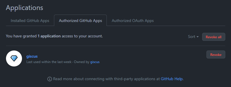 Authorized GitHub Apps